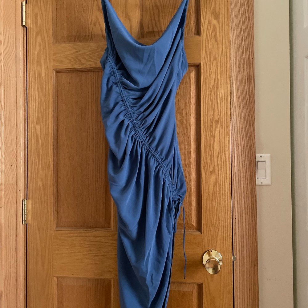 Abercrombie and Fitch Asymmetrical Midi Dress